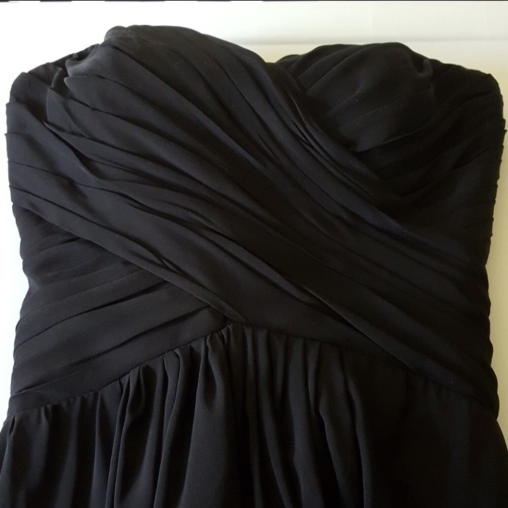 Strapless formal